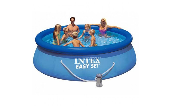 28132NP Бассейн надувной круглый EASY SET насос 220V, 366х76см 28132NP Бассейн надувной круглый EASY SET насос 220V, 366х76см